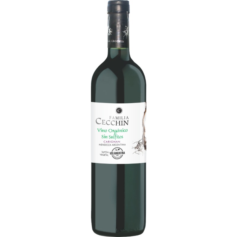 CARIGNAN ORGANICOS Y NATURALES, SIN SULFITOS AGREGADOS